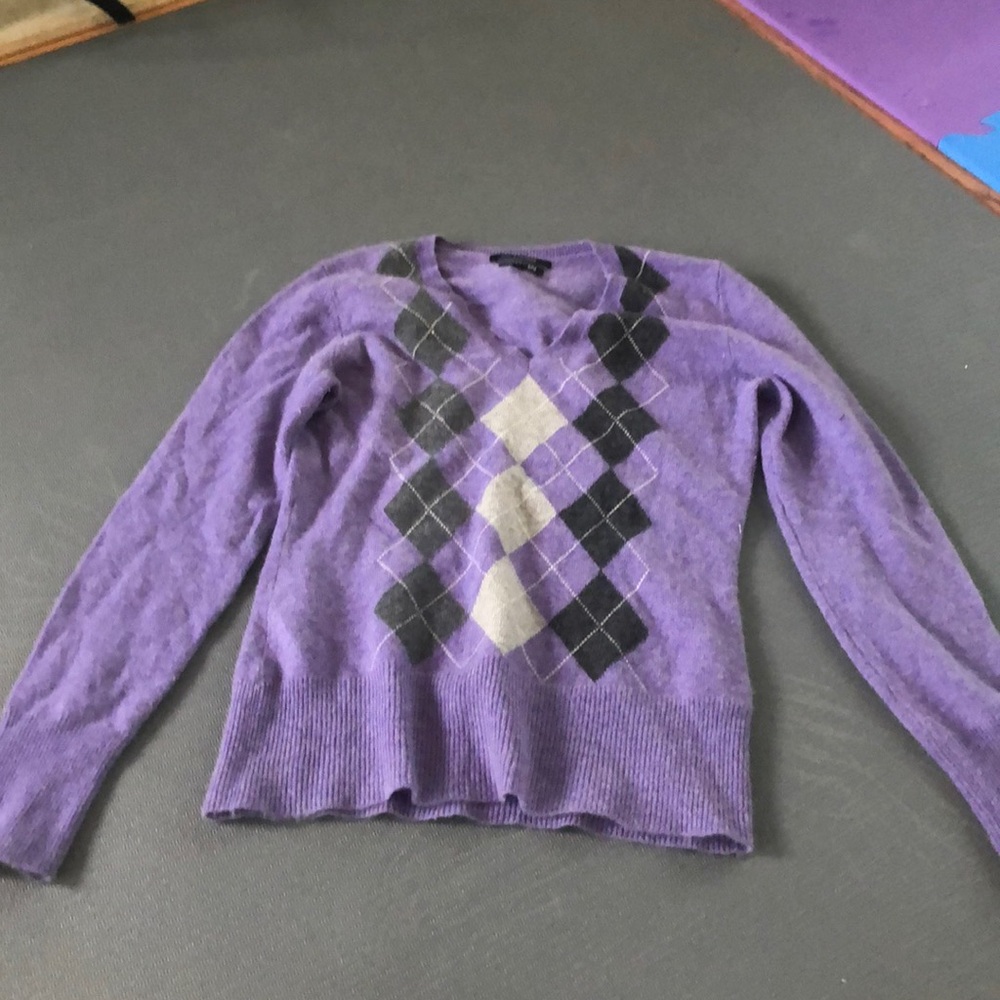 100% cashmere sweater